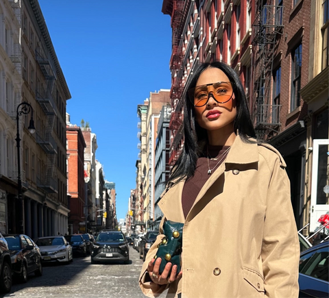 Semi-Round Sunglasses