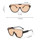 Semi-Round Sunglasses