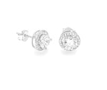 Round Stud Earrings